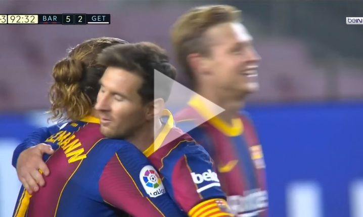 Messi ODDAŁ rzut karny Griezmannowi w meczu z Getafe! [VIDEO]